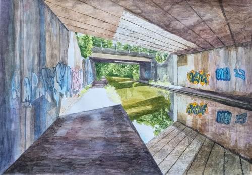 The Upside Down 60x84cm 2024